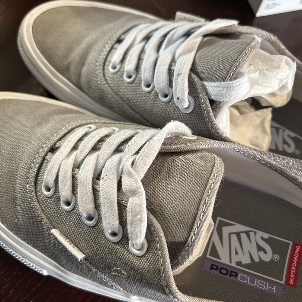 Vans Skate Authentic Gray Sneakers - Picture 5 of 6
